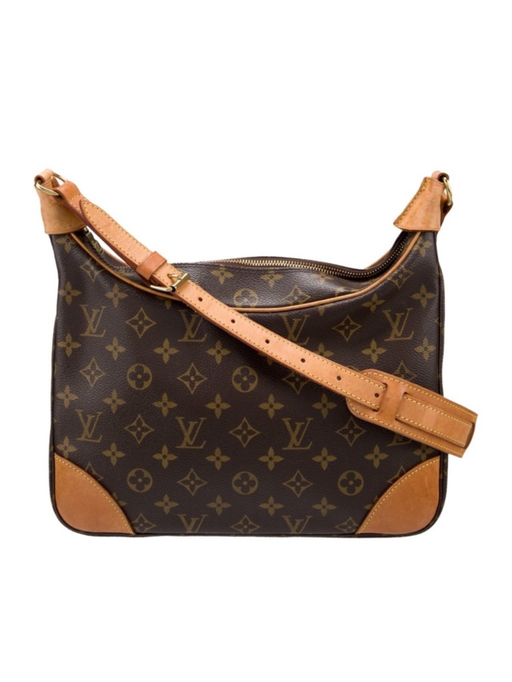 Louis Vuitton Boulogne 30 Monogram Canvas Vintage Retro Y2K LV Shoulder Bag